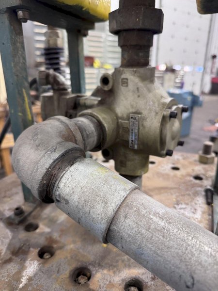 15 TON AIRAM PNEUMATIC 4 POST CUTOFF PRESS: STOCK #79286