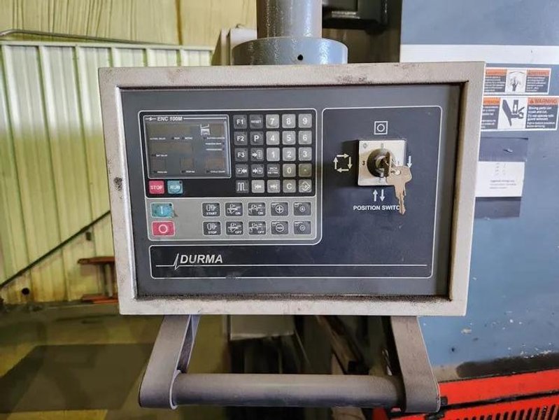 10' x 1/2" Durma Hydraulic Shear