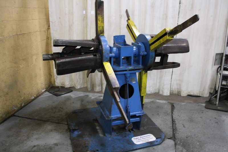 4000 LB X 20" JACO DOUBLE END NON MOTORIZED COIL REEL:  STOCK #67398