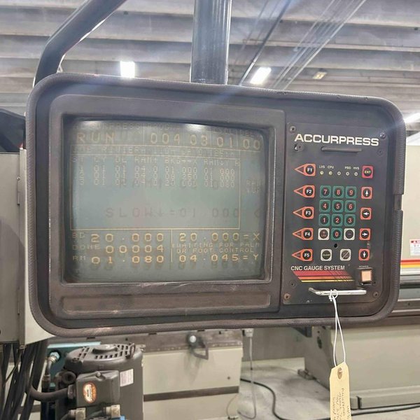 1996 Accurpress 72508 Hydraulic Press Brake (#5292)
