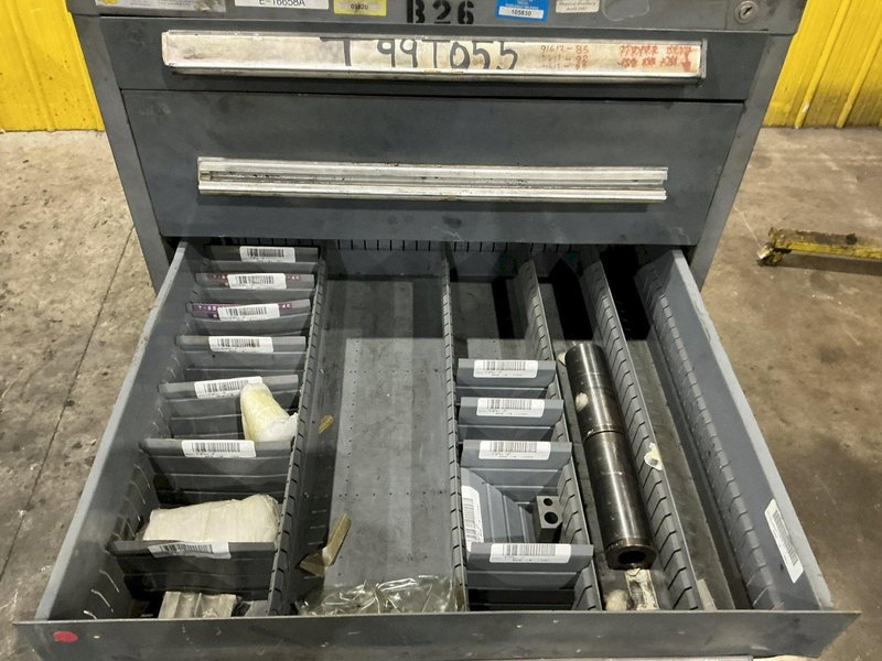 7 DRAWER X 30” X 28” X 59”  STANLEY VIDMAR TOOL STORAGE CABINET: YOBRO #26073