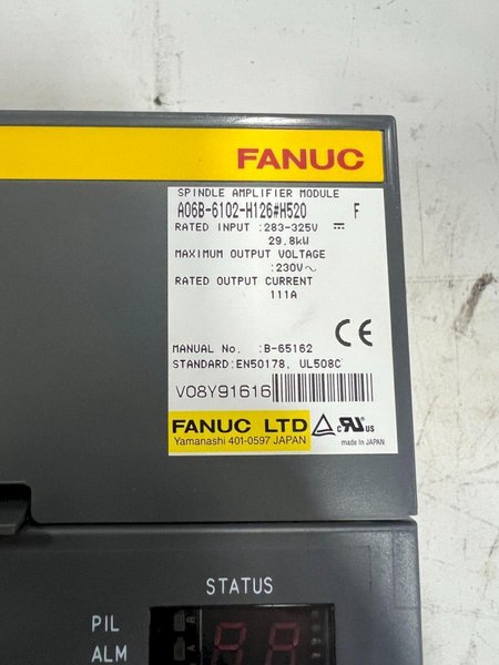 FANUC A06B-6102-H126#H520 F Alpha-Series Spindle Drive NEW