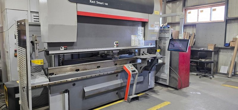 176 Ton x 10′ Bystronic Xact 160/3100 CNC Press Brake, 2015