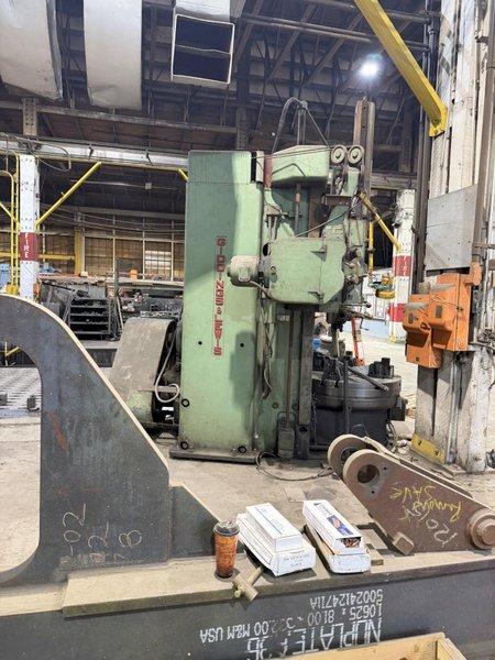 54" GIDDINGS &amp; LEWIS VERTICAL TURRET LATHE WITH RAM/SIDE MILLING HEAD. STOCK # 1086626