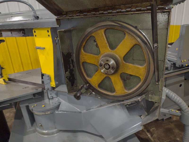 18" X 27" HYDMECH MODEL #S25-A HORIZONTAL SWIVEL MITER AUTOMATIC BAND SAW: YOBRO #25047