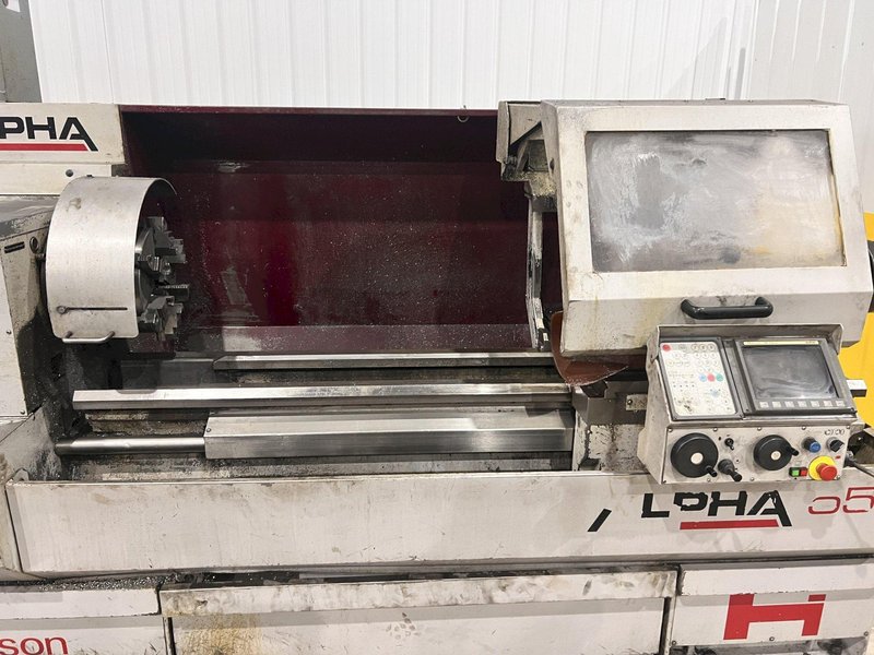 21" X 80" HARRISON ALPHA 550 CNC &amp; MANUAL COMBINATION LATHE: STOCK #21111