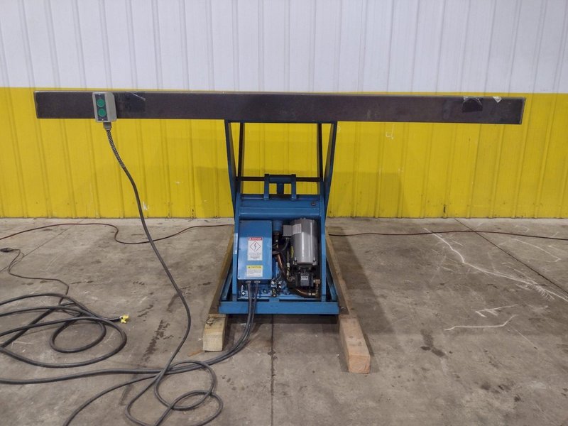 4,000 LBS X 71.75" X 71.75" LIFT PRODUCTS MODEL LPFT4W-040-36 HYRAULIC SCISSOR LIFT TABLE 110V: YOBRO #24988