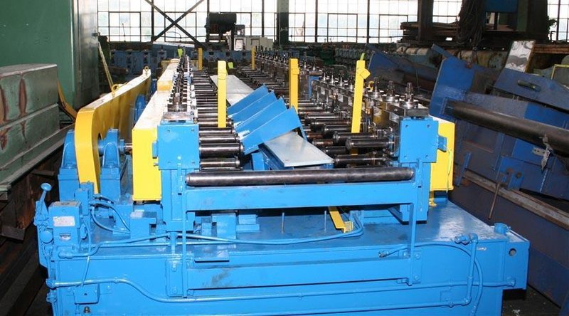 20 STAND PRO ECO DUPLEX PANEL FORMING MACHINE STOCK #3183