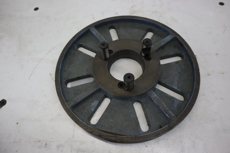 10" Faceplate with D1-4" Camlock Back- Auction Item