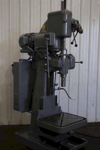 24" GIDDINGS &amp; LEWIS SINGLE SPINDLE DRILL: STOCK #76564