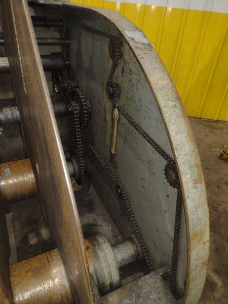 4,000 LBS X 18" X .125" LITTELL MODEL #CC40 / 418-5PD COIL CRADLE STRAIGHTENER: YOBRO #24883