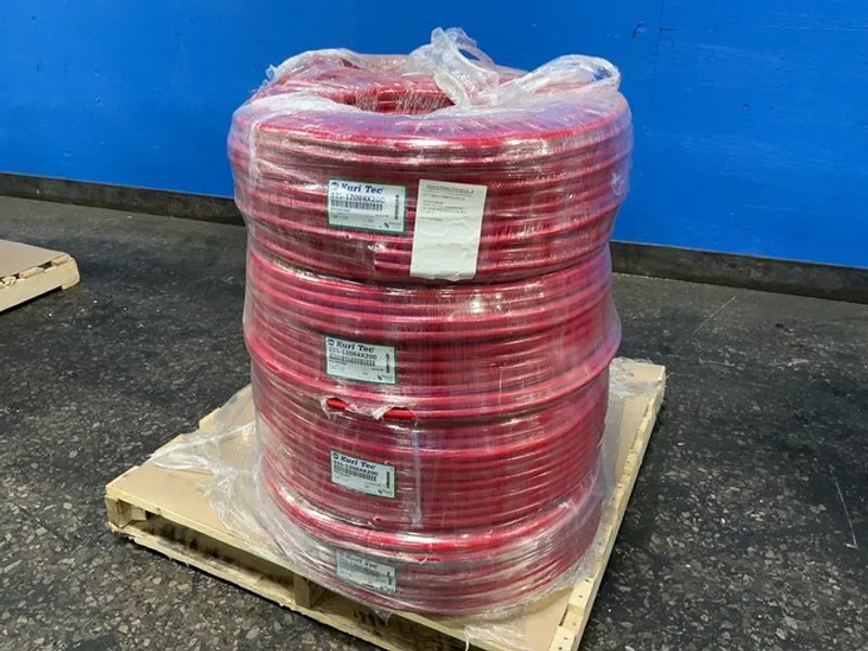 Kuri Tec 3/4” X 1/2” Red Air Hoses - 935-1208x200