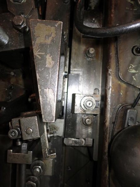 Peltzer and Ehlers Model GB 2 Boltmaster with P&amp;E NKW Pointing and Threading Machine