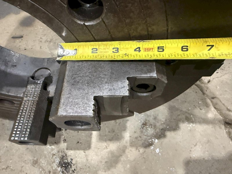 9" HOLLOW SPINDLE HOLE INDEPENTANT 4-JAW LATHE CHUCK: YOBRO#26441