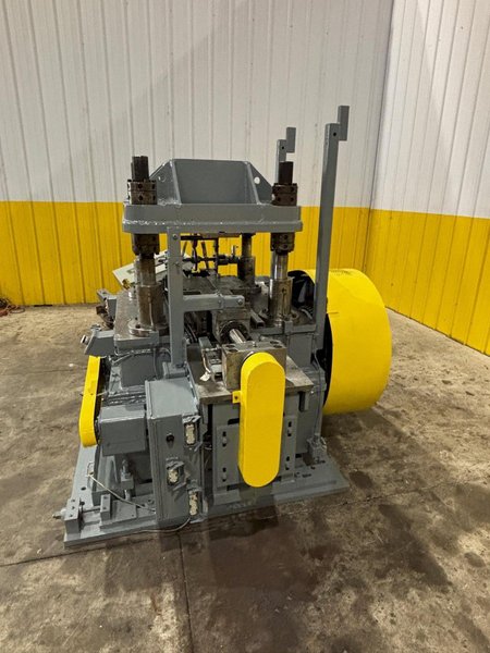 4-POST CUTOFF PRESS AND SERVO DIE ACCELERATOR. STOCK # 0991225