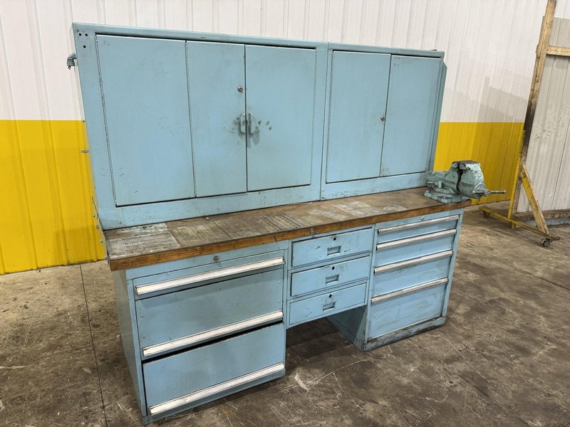 VIDMAR CABINET TOOLROOM WORK BENCH: YOBRO #24230