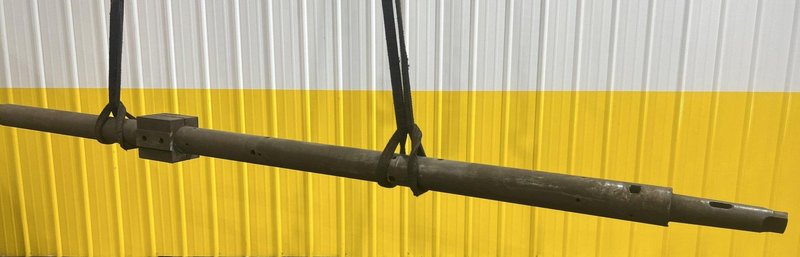 4" DIAMETER X 105" LONG BORING BAR WITH MORSE TAPER: STOCK #20650