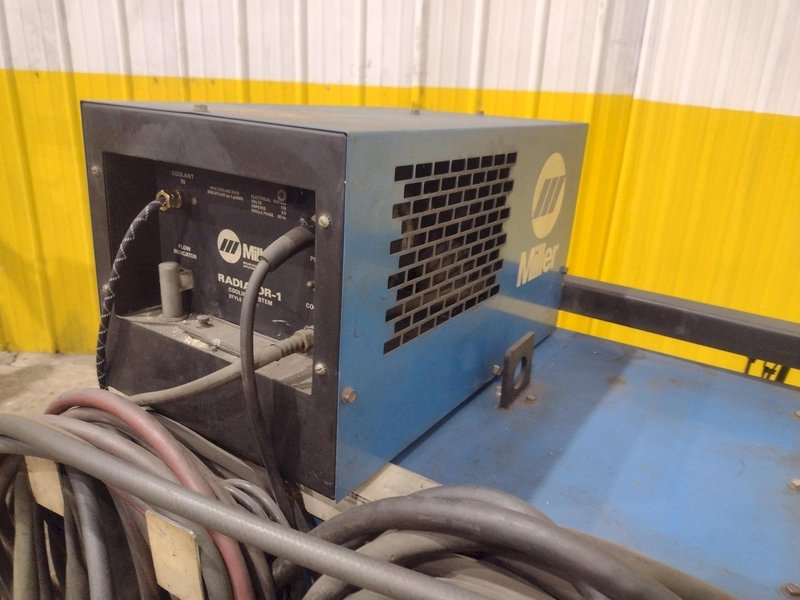 MILLER MODEL #SYNCROWAVE 250 AC/DC WELDER &amp; RADIATOR-1 CHILLER: YOBRO #24819
