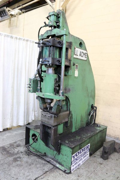 125 TON HILL ACME NO #7 HYDRAULIC PUNCH: STOCK #69485