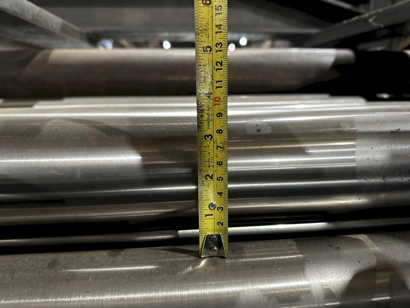 48" X 14 GAUGE AUTOMATIC FEED MODEL 13-32-48 13 ROLL STRAIGHTENER LEVELER: STOCK 19766