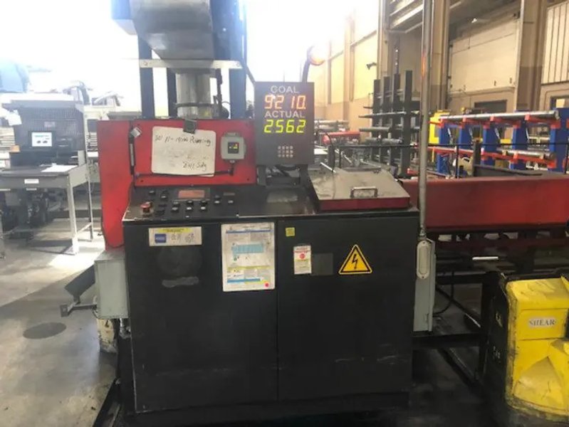 Used AMADA FULLY AUTOMATIC CARBIDE CIRCULAR SAW , Model CM75, 2.95”, Year 2005