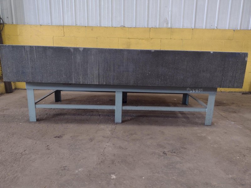 8' X 4' X 14" CHALLENGE PRECISION LAYOUT INSPECTION GRANITE TABLE: STOCK #23804
