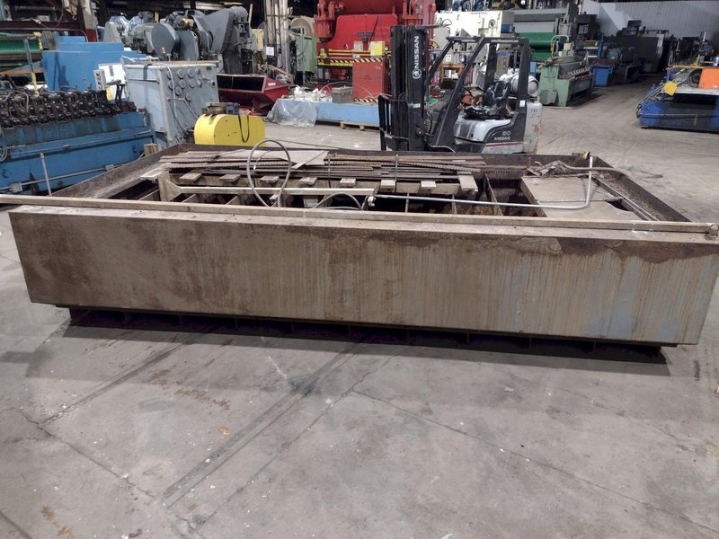 8' X 15' WATERJET TANK / PLASMA CUTTING TABLE: STOCK #23334