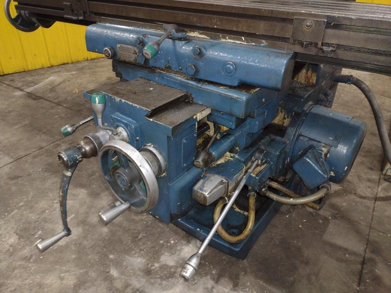 CINCINNATI HORIZONTAL MILL WITH BRIDGEPORT HEAD: YOBRO #24332
