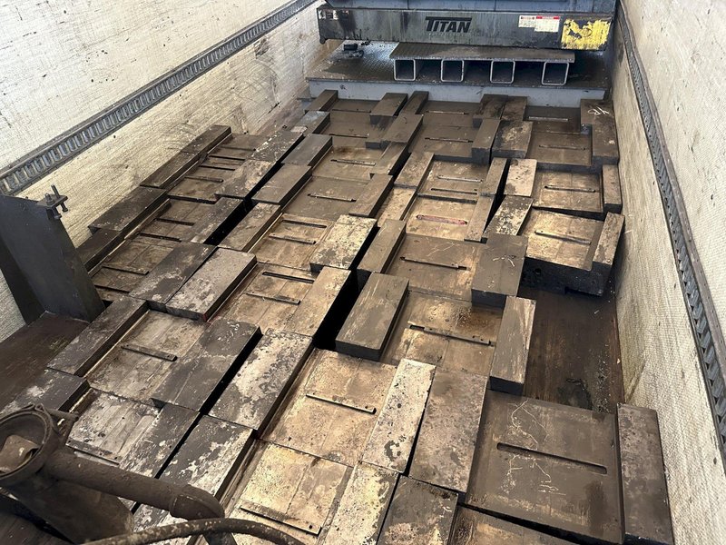 ANVIL DIE HOLDERS SOW BLOCKS HOLDER FORGING PRESS OR HAMMER, OUT OF CHAMBERSBURG 23 &amp; 14 DIE FORGERS: STOCK #21025