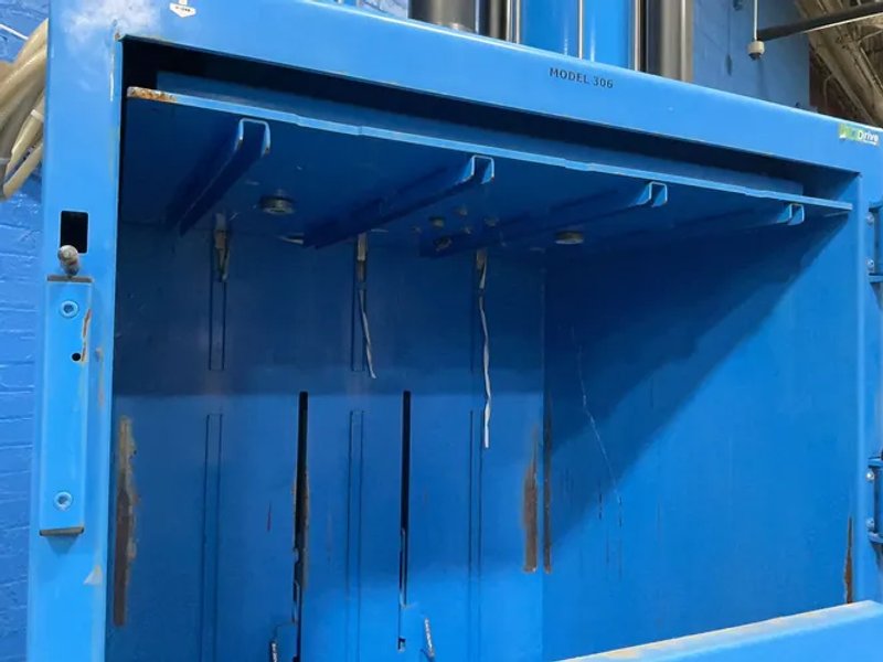 Mil-tek 35” X 28” X 54” Baler - Bp 306