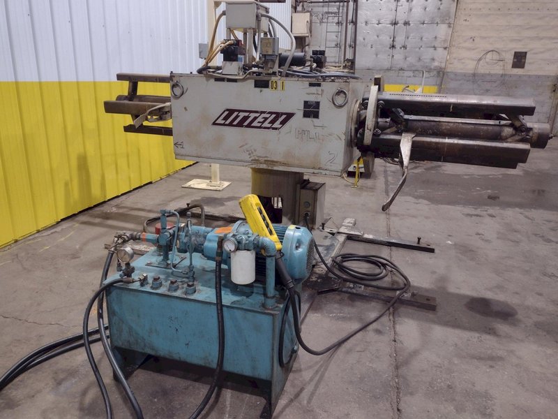 24" WIDE X .093-.250" X 6,000 LB LITTELL SERVO COIL FEED LINE: STOCK #19223
