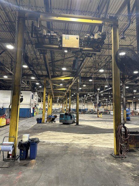 (15) 18 FT HIGH CRANE UPRIGHTS STEEL BEAMS: STOCK #23127