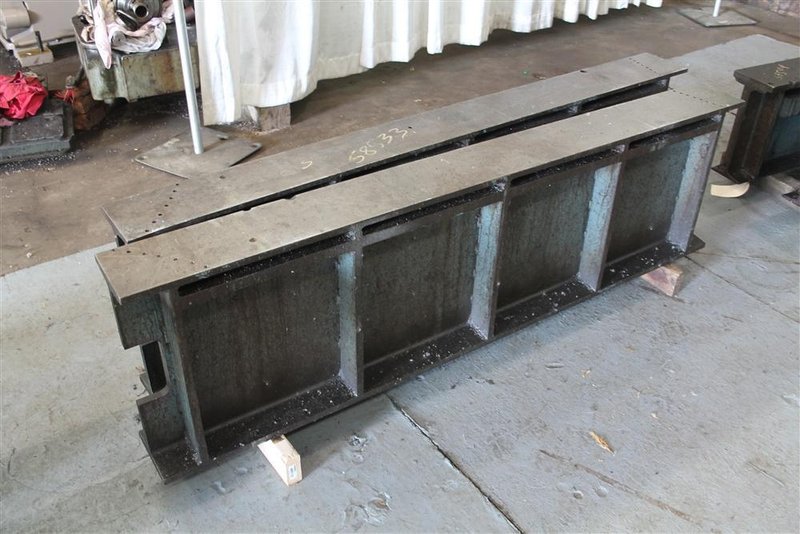 (SET OF TWO) 72' X 16' RISER TABLE: STOCK #58533