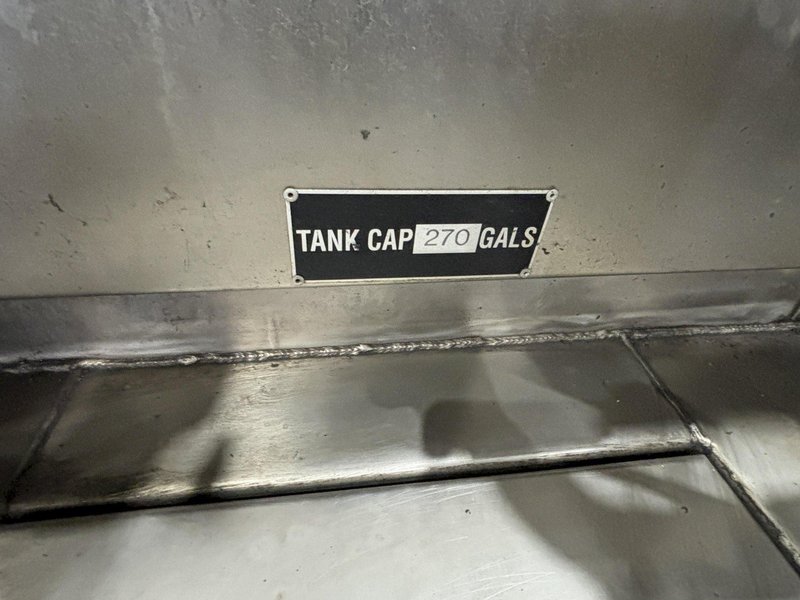 24" W X 11" H RANSOHOFF 3-STAGE STAINLESS STEEL PASS THROUGH BELT CONVEYOR PARTS WASHER, 2003, ELECTRIC HEAT: STOCK #22020