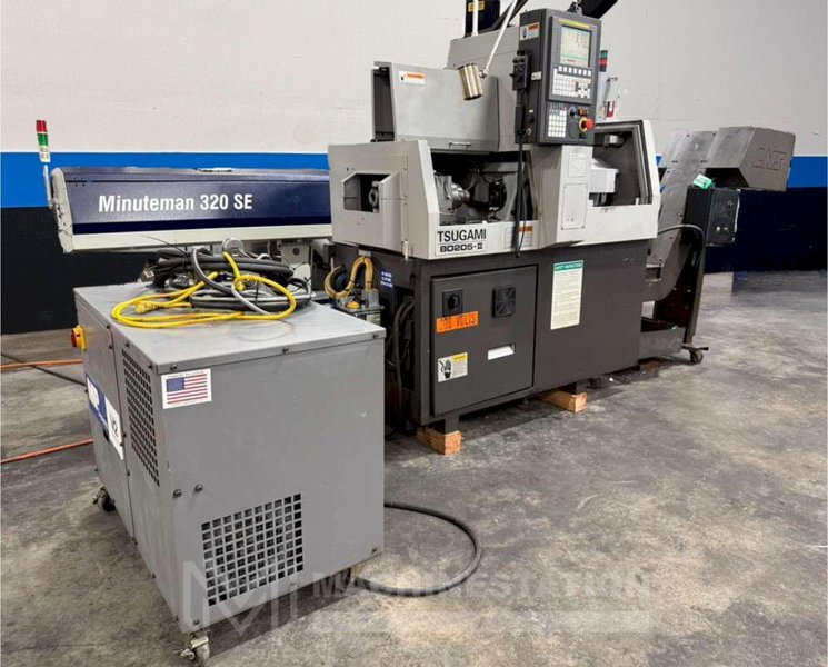 Tsugami B0205-II CNC Swiss Type Automatic Lathe