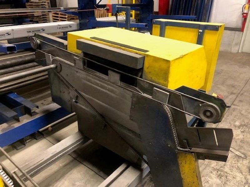 4" X 10' BURRMASTER DOUBLE END TUBE DEBURRING MACHINE STOCK# 2483