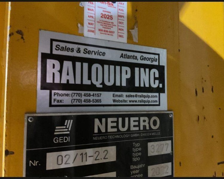 NEUERO GEDI Part# 3277 MOBILE VEHICLE LIFT 20 TON VEHICLE LIFT USED