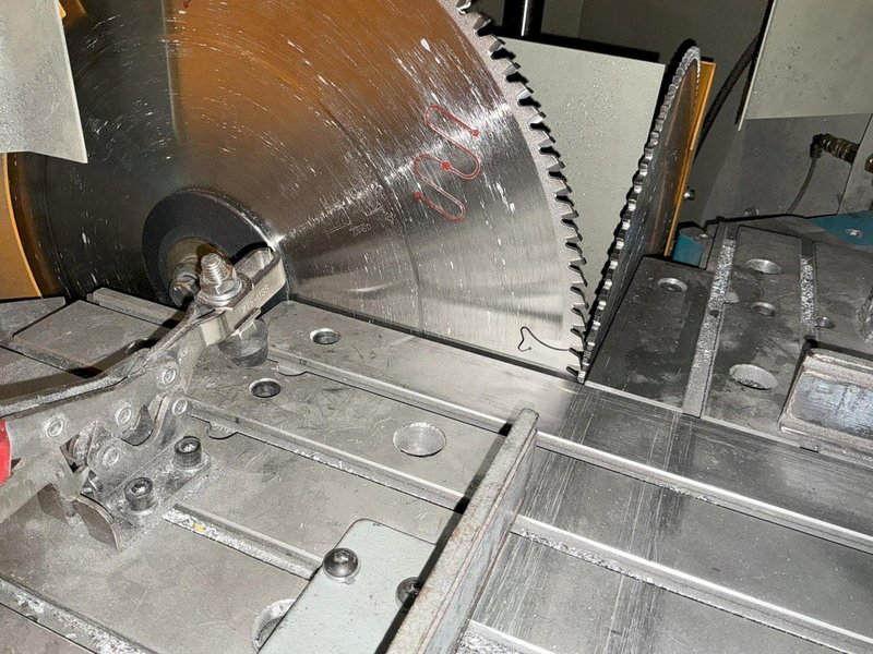 ATECH YILMAZ MODEL #VK 420 NON FERROUS V-CUT &amp; 90° END NOTCHING SAW, NEW 2025 : YOBRO 26345