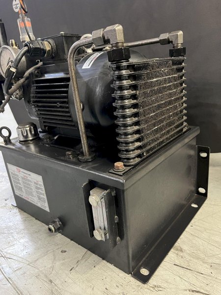 Techsen TSP Used CNC Hydraulic Unit | 1.5kW Nachi Pump | SMEC Lathe
