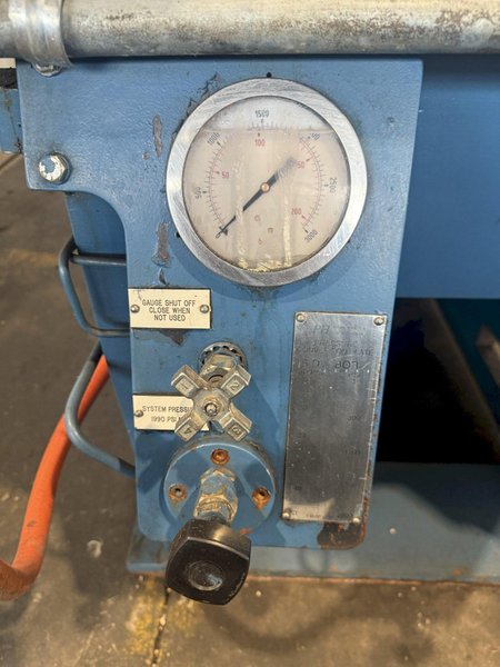 50-TON PH OGF-50 HYDRAULIC C-FRAME PRESS. STOCK #1112325