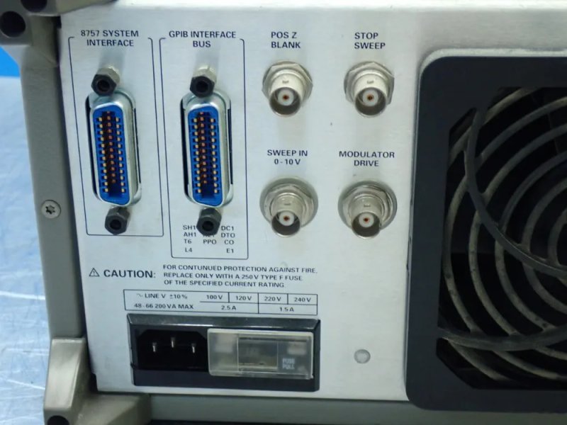 Agilent Scaler Network Analyzer - 8757d