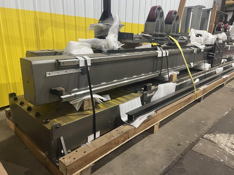 82" X 212" X 5,500 LBS AMET / FRONIUS MODEL #GMAW CIRCUMFERENTIAL WELDING LATHE: STOCK #18537