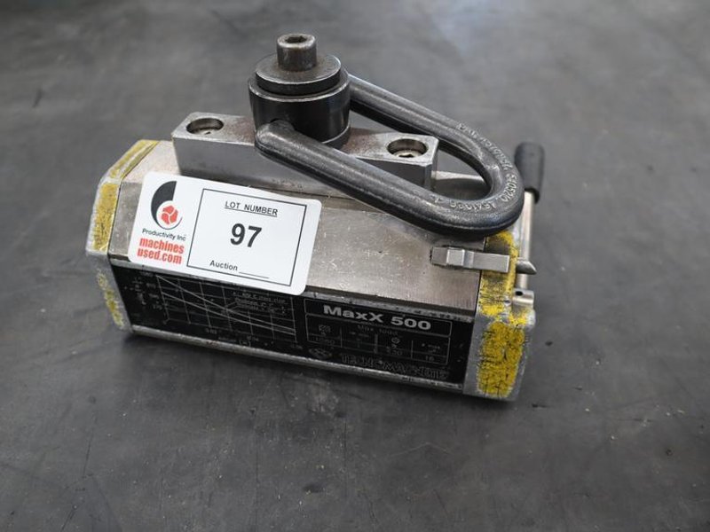 Tecnomagnete MaxX 500 Lifting Magnet, 1,080 Lb. Max Load- Auction Item