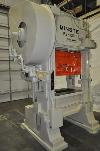 MINSTER 100 TON P2-42 PRESS, STOCK# 13609J