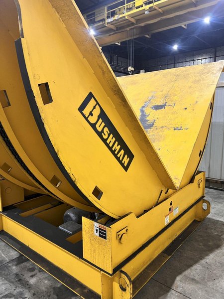 70,000 LBS (35 TON) BUSHMAN MODEL M9604 COIL UPENDER, NEW 2015: STOCK #22657