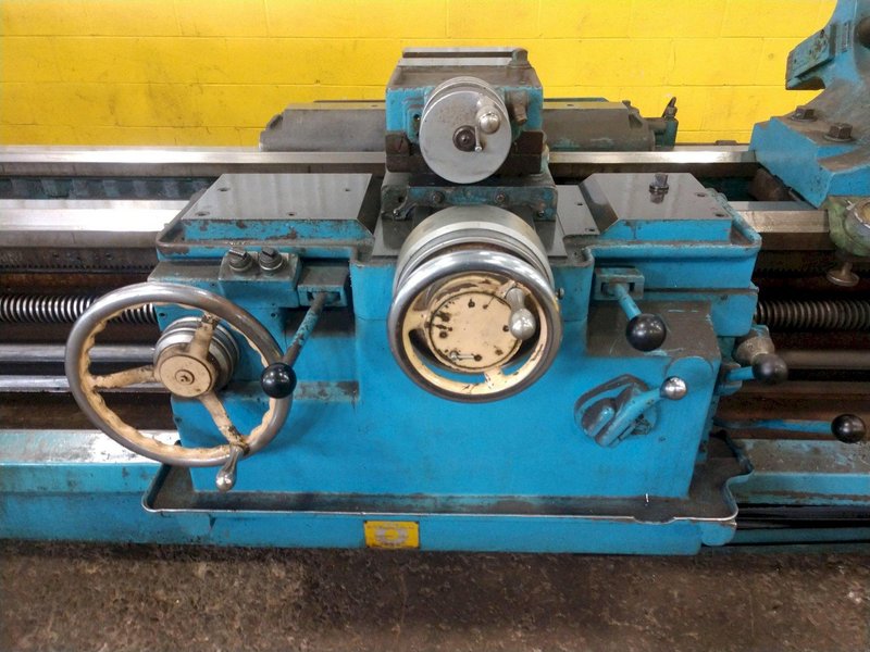 25" X 144" MONARCH SERIES 80 MODEL 2516 HEAVY DUTY ENGINE LATHE, 3" HOLE: STOCK #14833