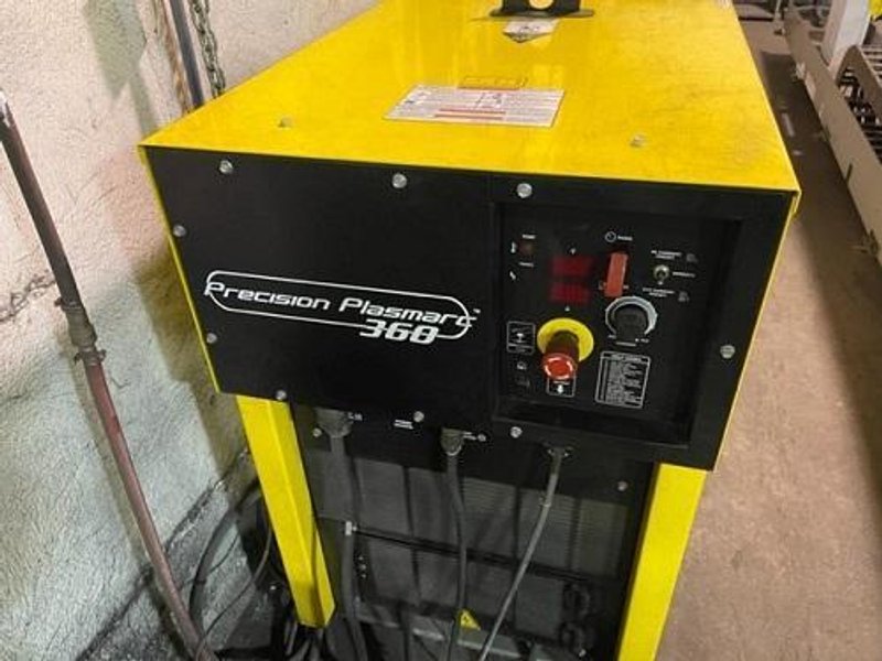 6'5" x 21' ESAB MODEL #COMBIREX DX3000 GANTRY STYLE PLASMA CUTTING MACHINE