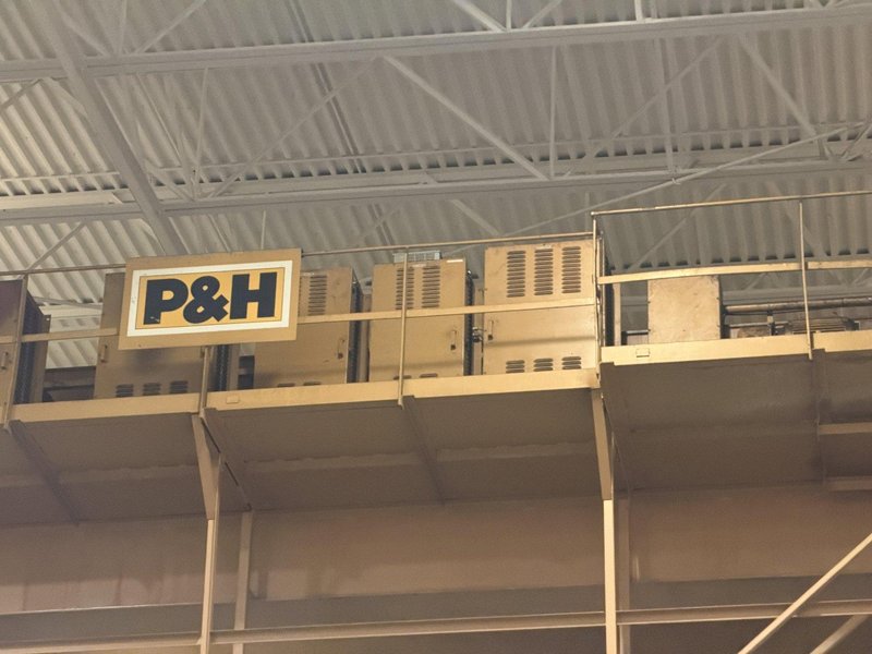40 TON x 97' P&amp;H CLASS D OVERHEAD DOUBLE GIRDER BRIDGE CRANE: YOBRO #26429