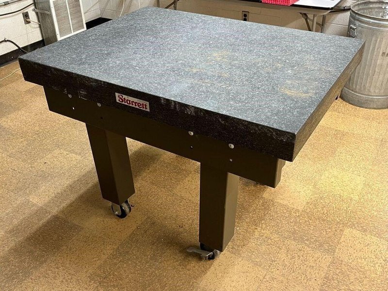 3' X 4' Starrett Granite surface Plate: STOCK #77349