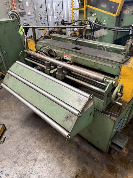 20,000 LB. X 54" X .187" COE SERVO FEEDLINE. STOCK #0431126